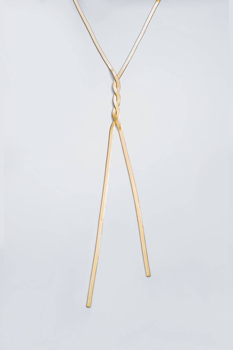 Collar largo en Y