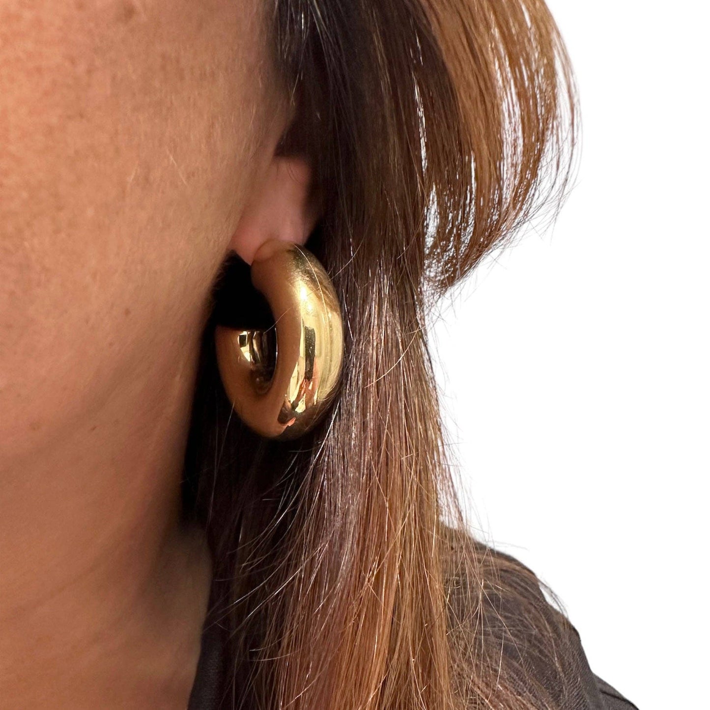 Pendientes Big Hoops: la pareja