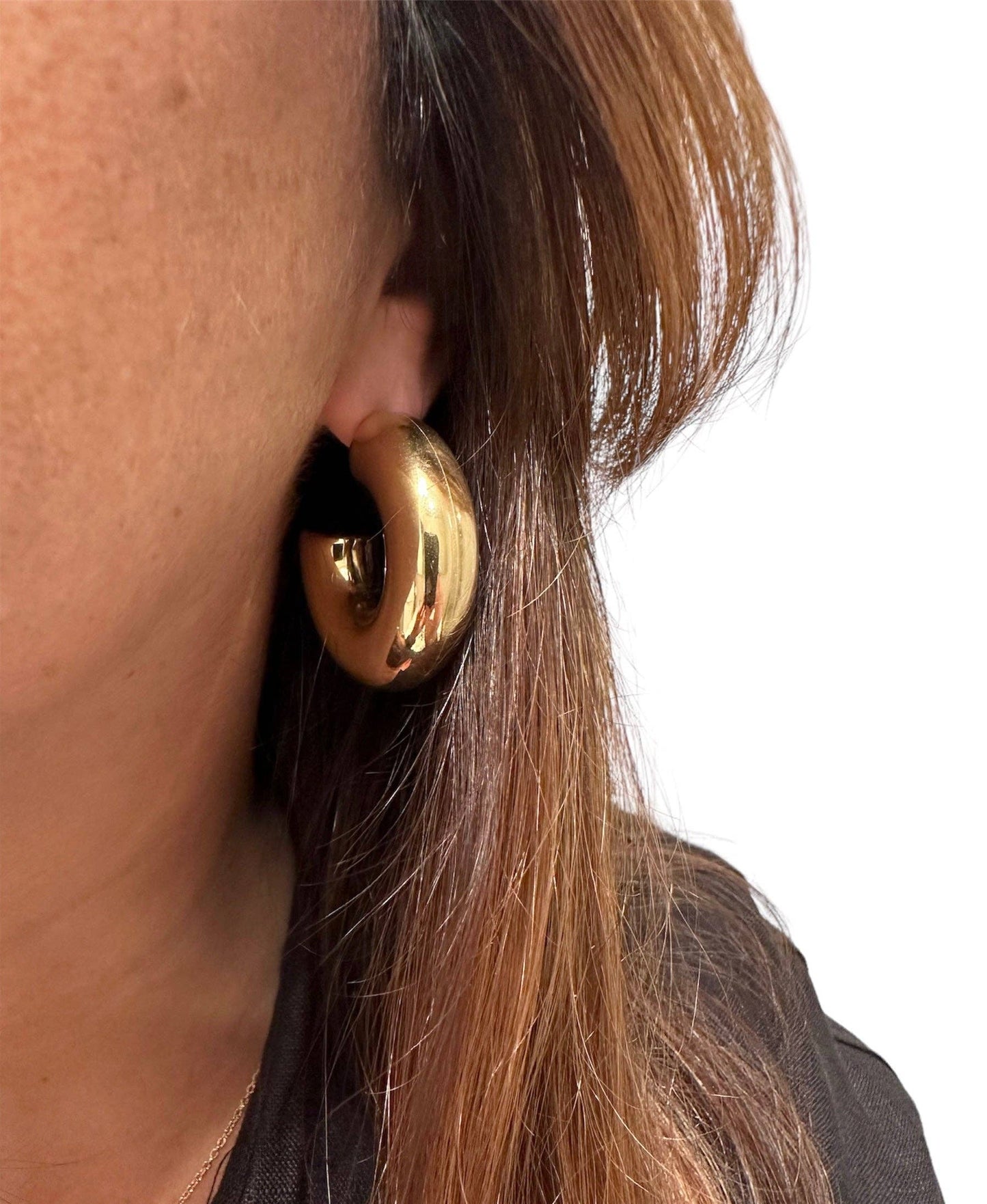Pendientes Big Hoops: la pareja