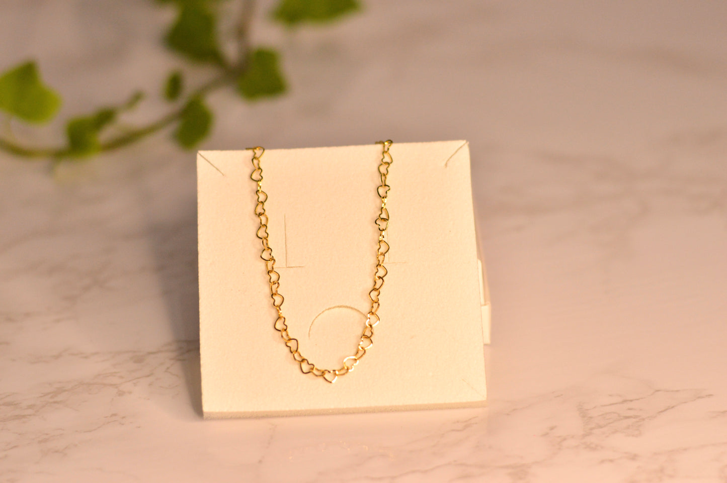 Collares de acero en oro