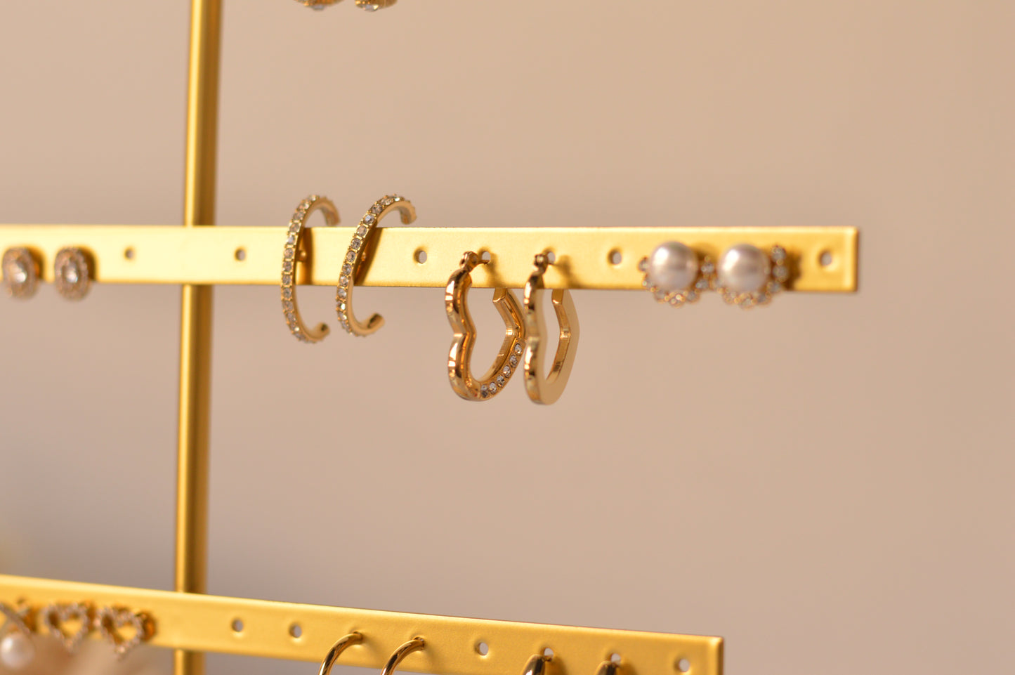 Pendientes de acero inoxidable "GOLD"