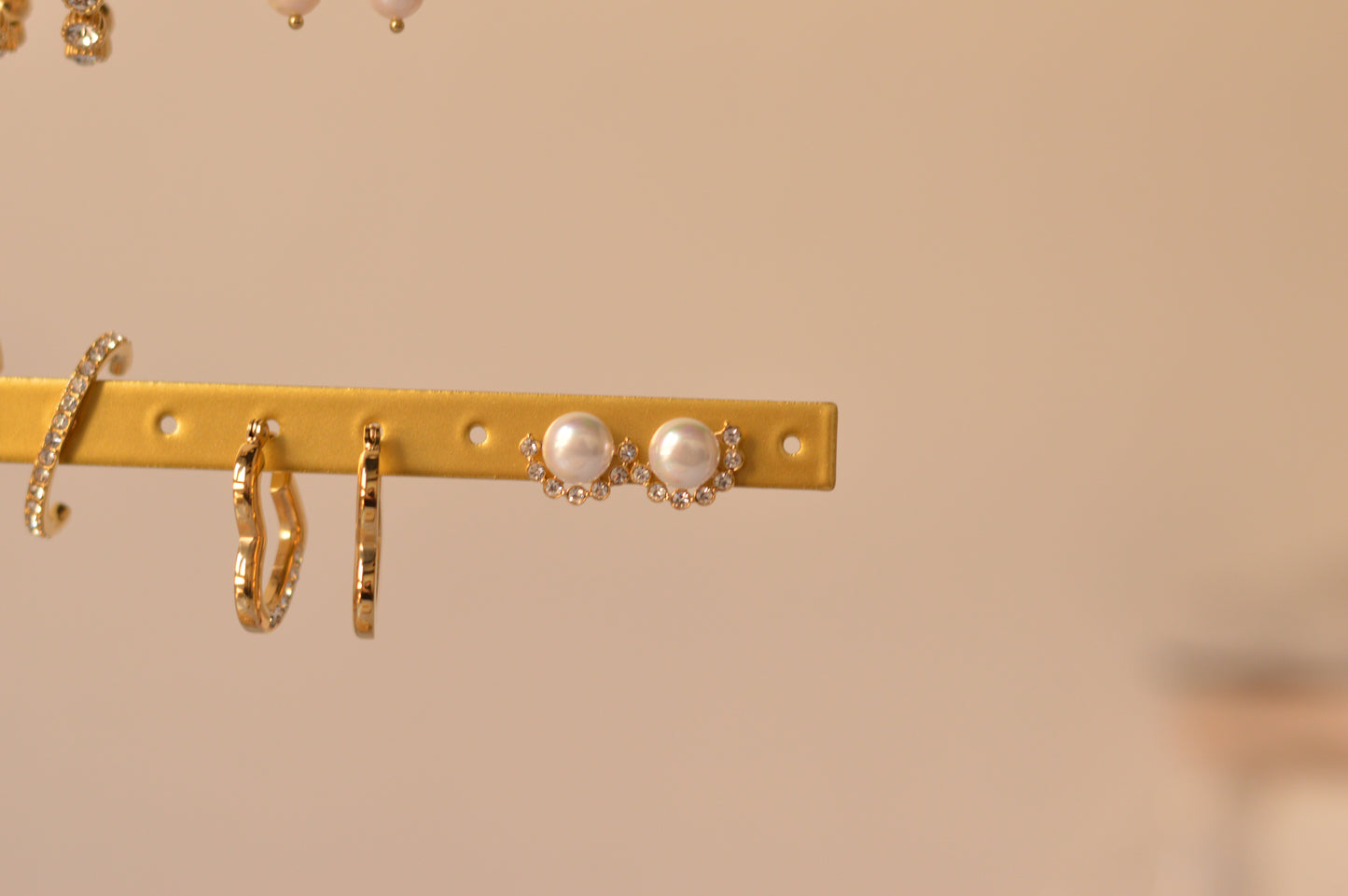 Pendientes de acero inoxidable "GOLD"