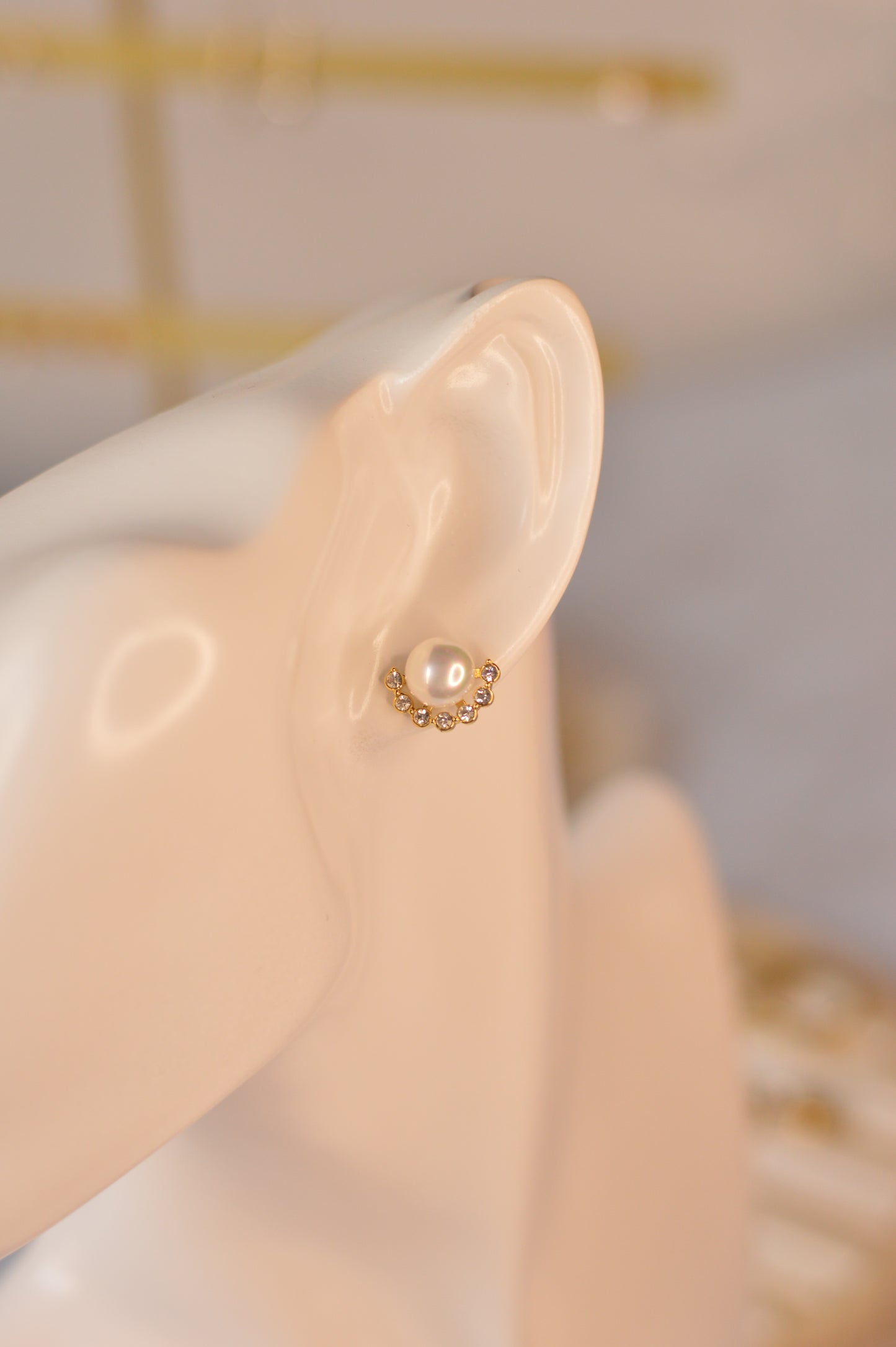 Pendientes de acero inoxidable "GOLD"