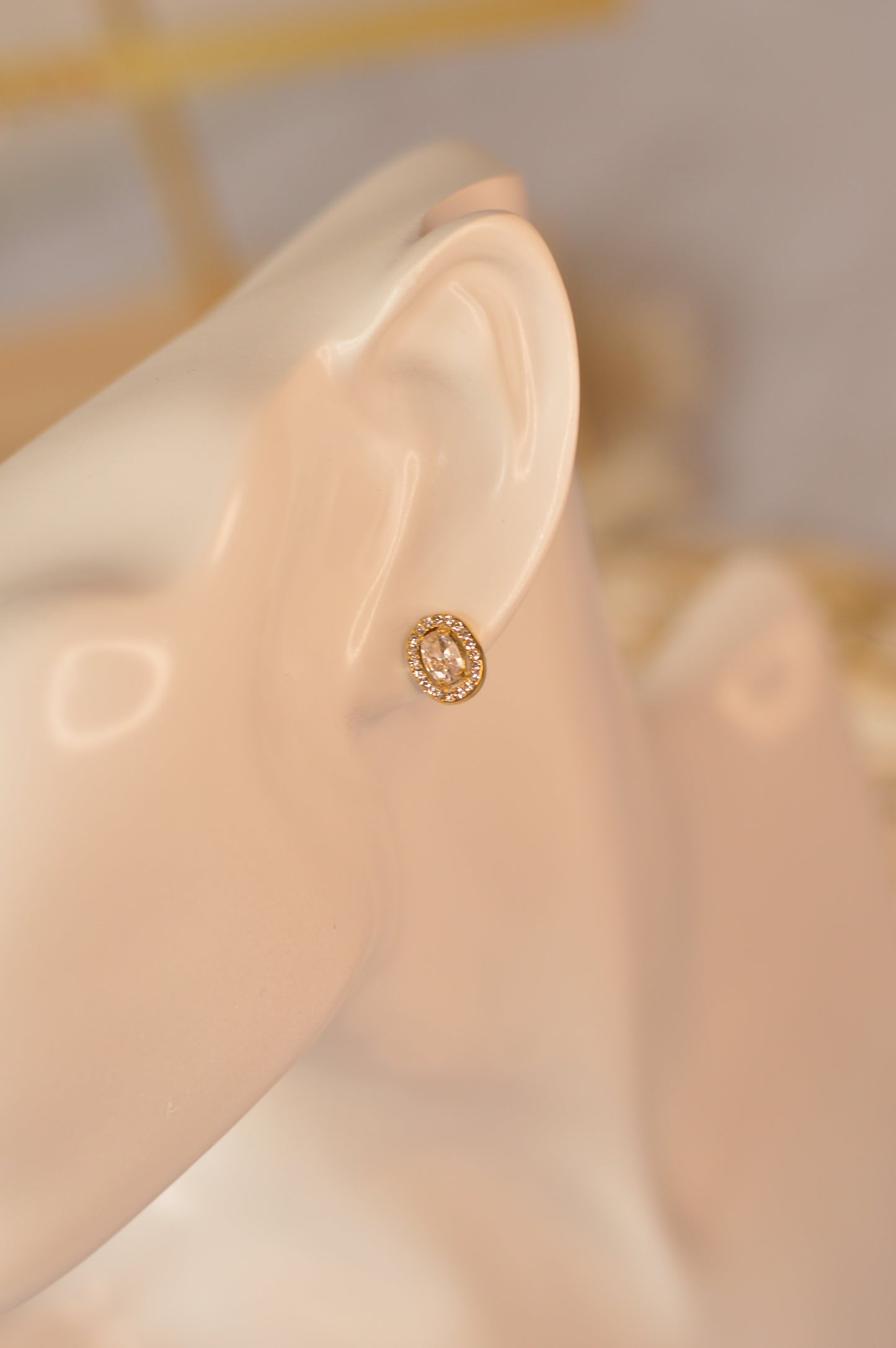 Pendientes de acero inoxidable "GOLD"