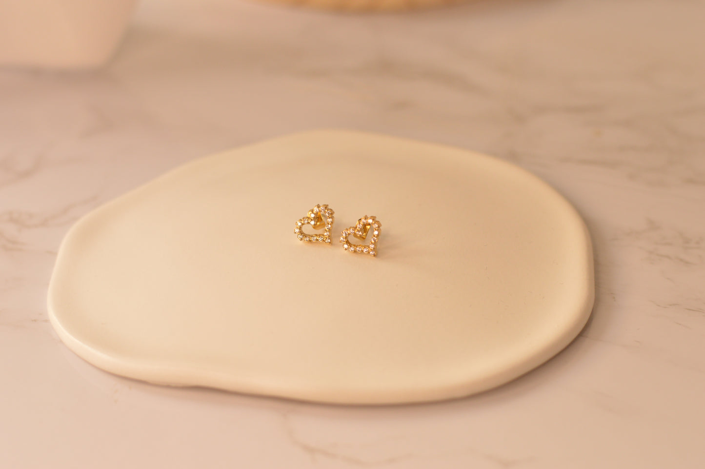 Pendientes de acero inoxidable "GOLD"