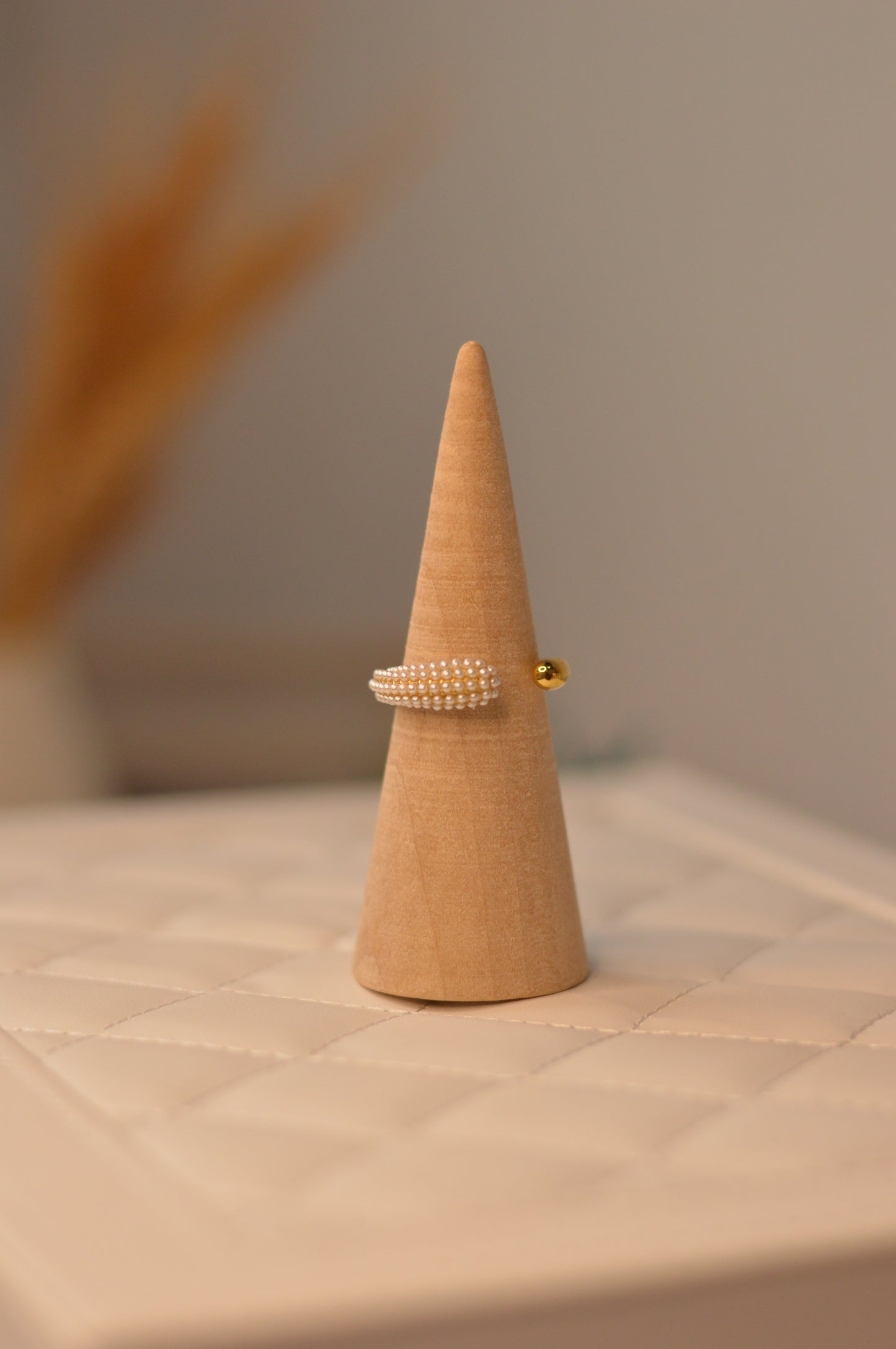 Anillos de acero inoxidable Dorados