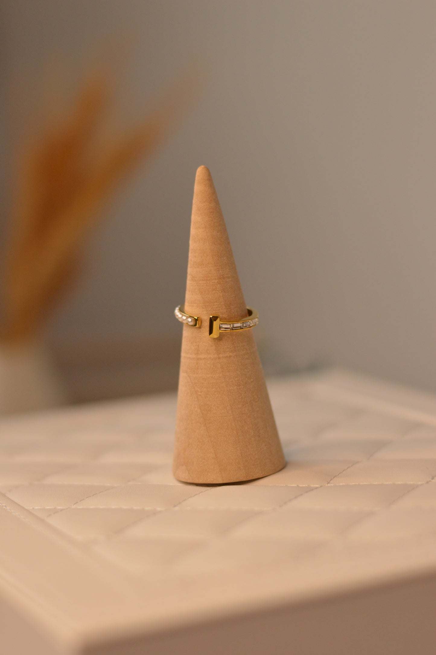 Anillos de acero inoxidable Dorados