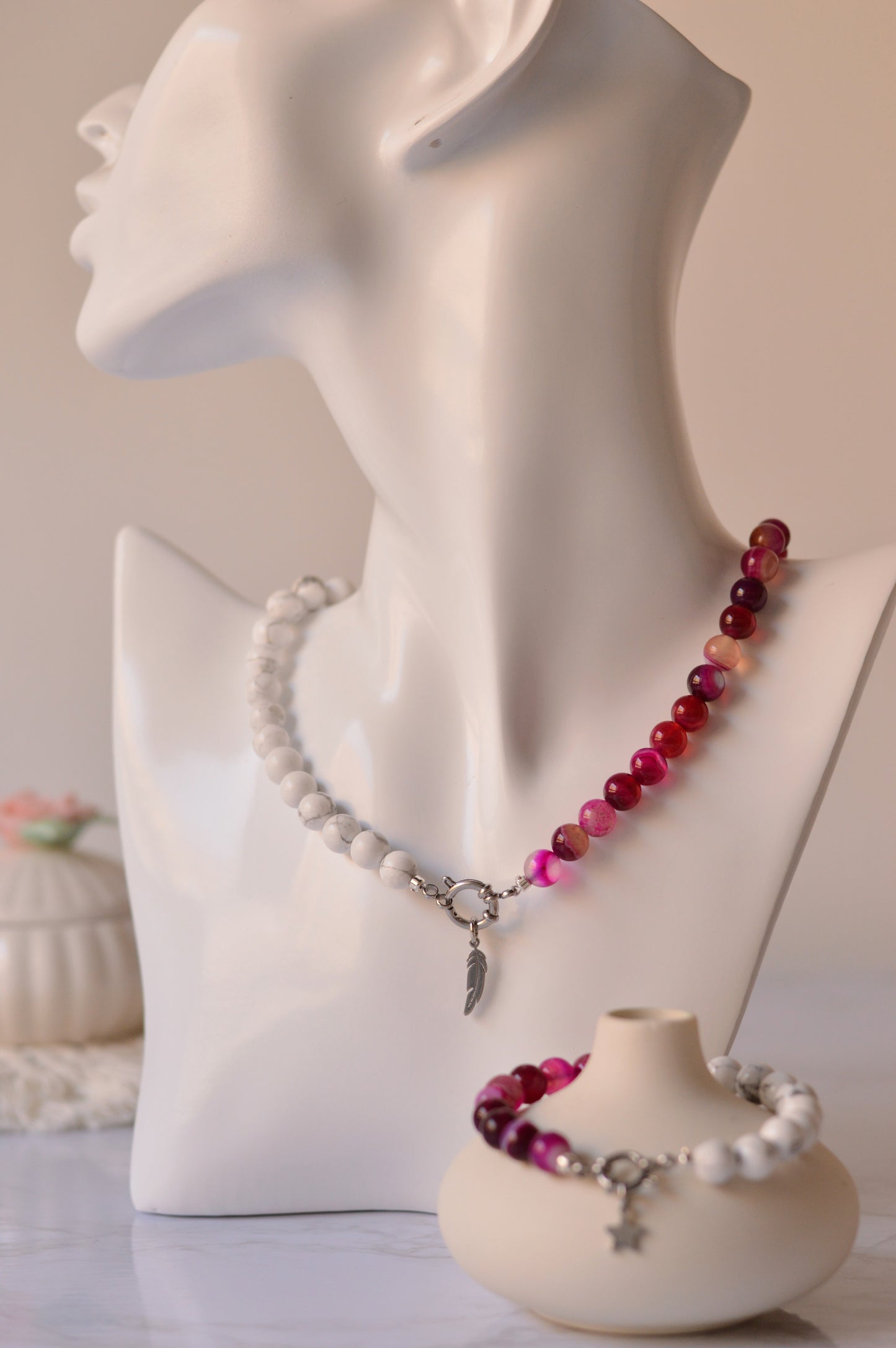 Set de Collar y Pulsera Pasión Serena