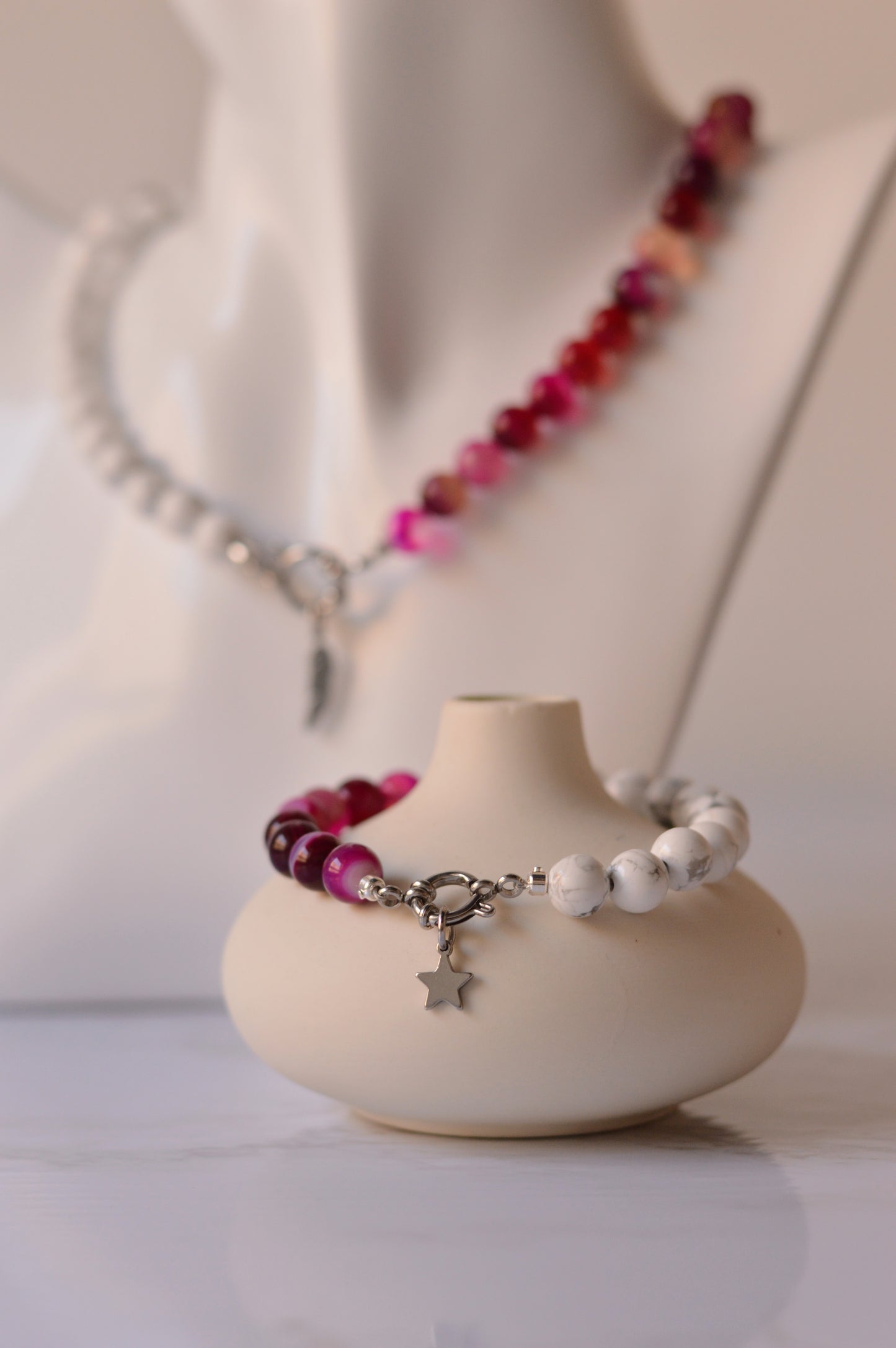 Set de Collar y Pulsera Pasión Serena
