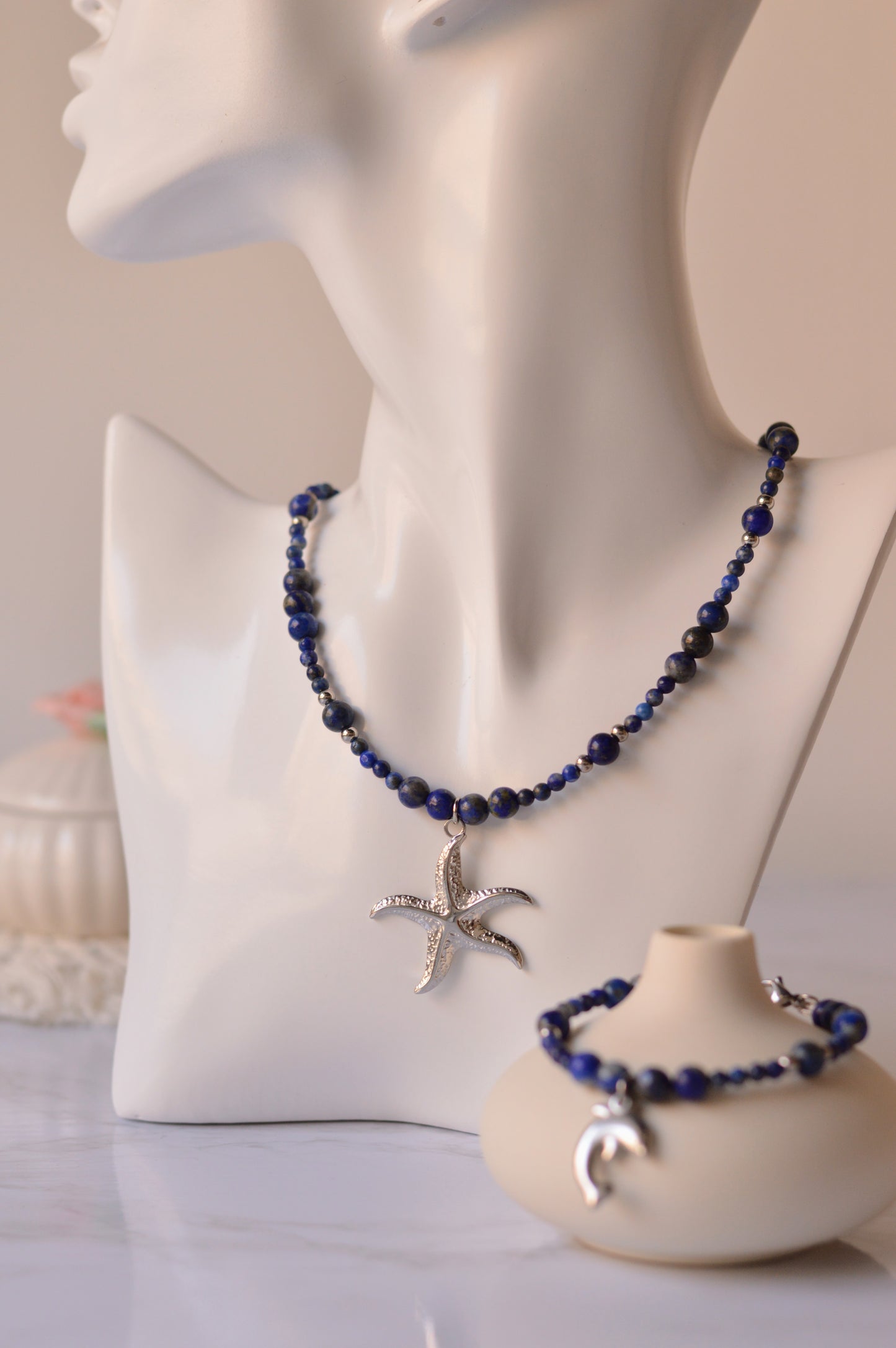 Set de Collar y Pulsera Sueño Marino
