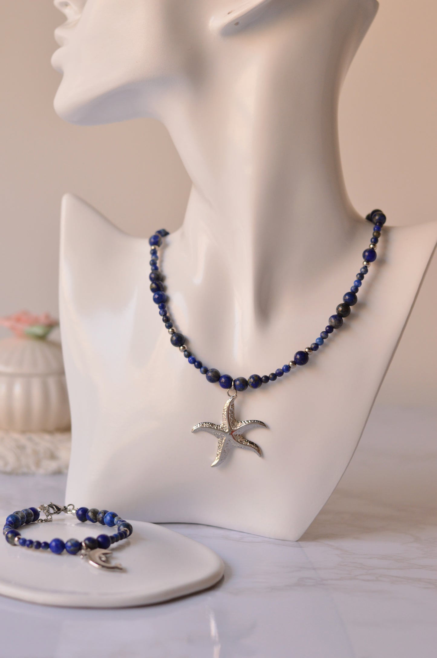 Set de Collar y Pulsera Sueño Marino