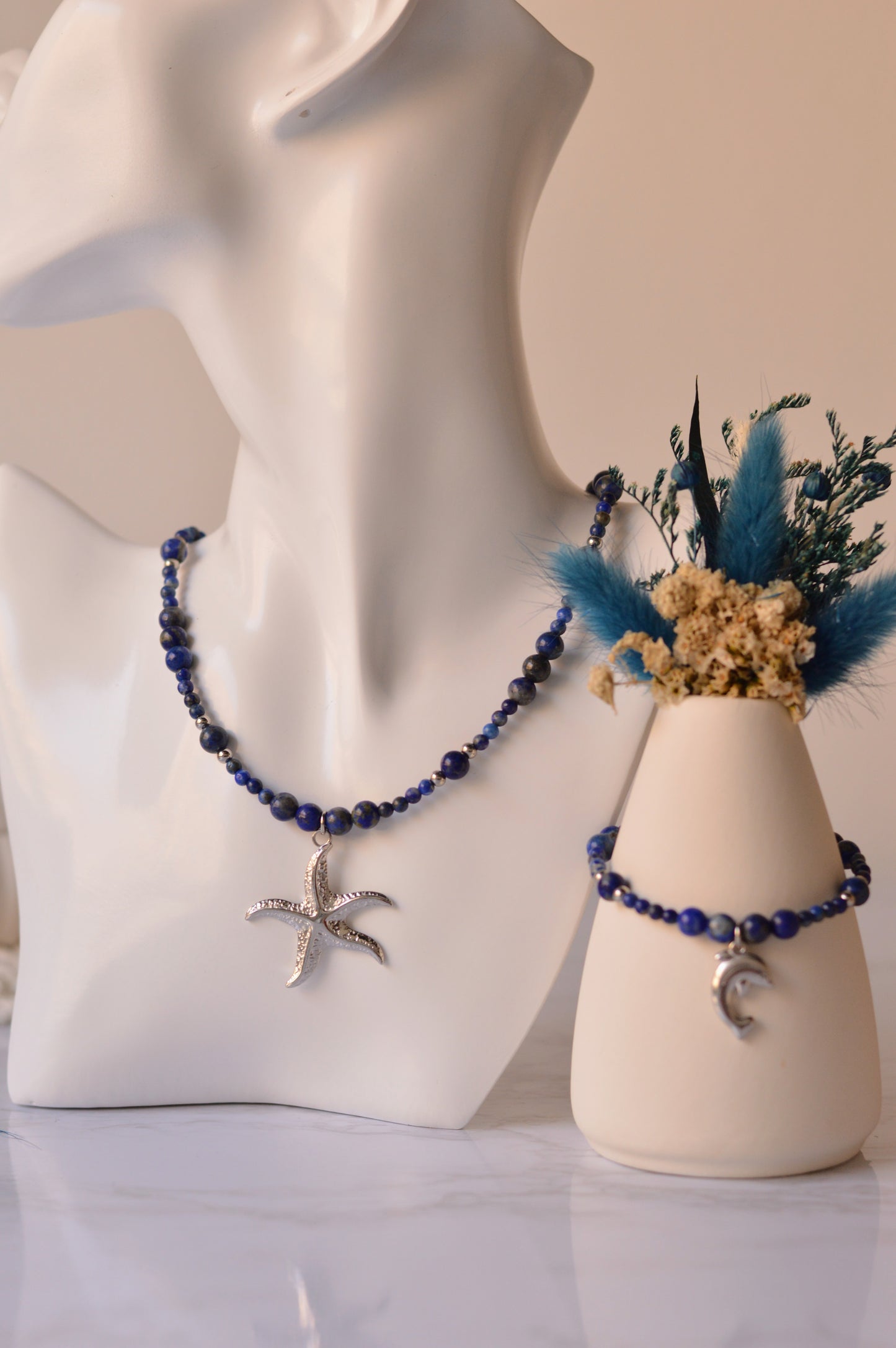Set de Collar y Pulsera Sueño Marino