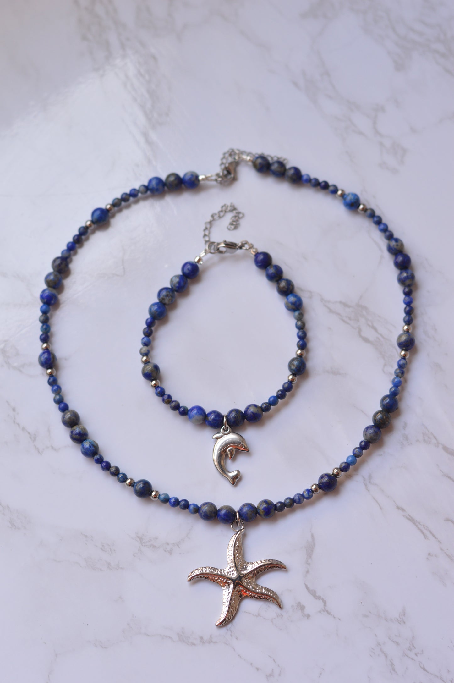 Set de Collar y Pulsera Sueño Marino