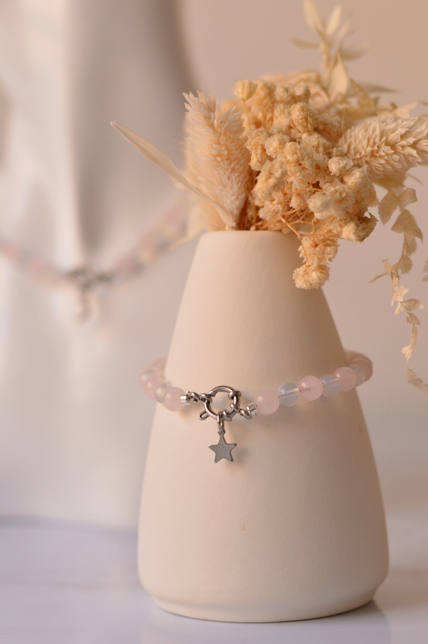 Set de collar y pulsera "Susurro Lunar"