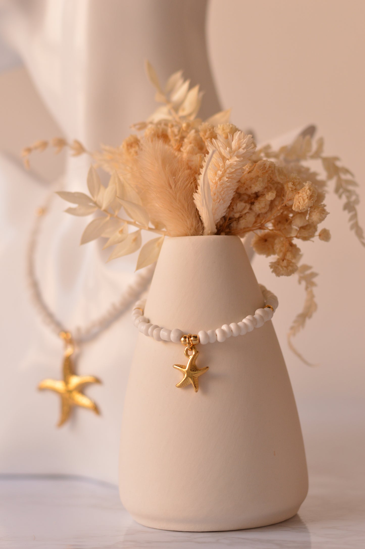 Set de collar y pulsera "Estrella de Mar"