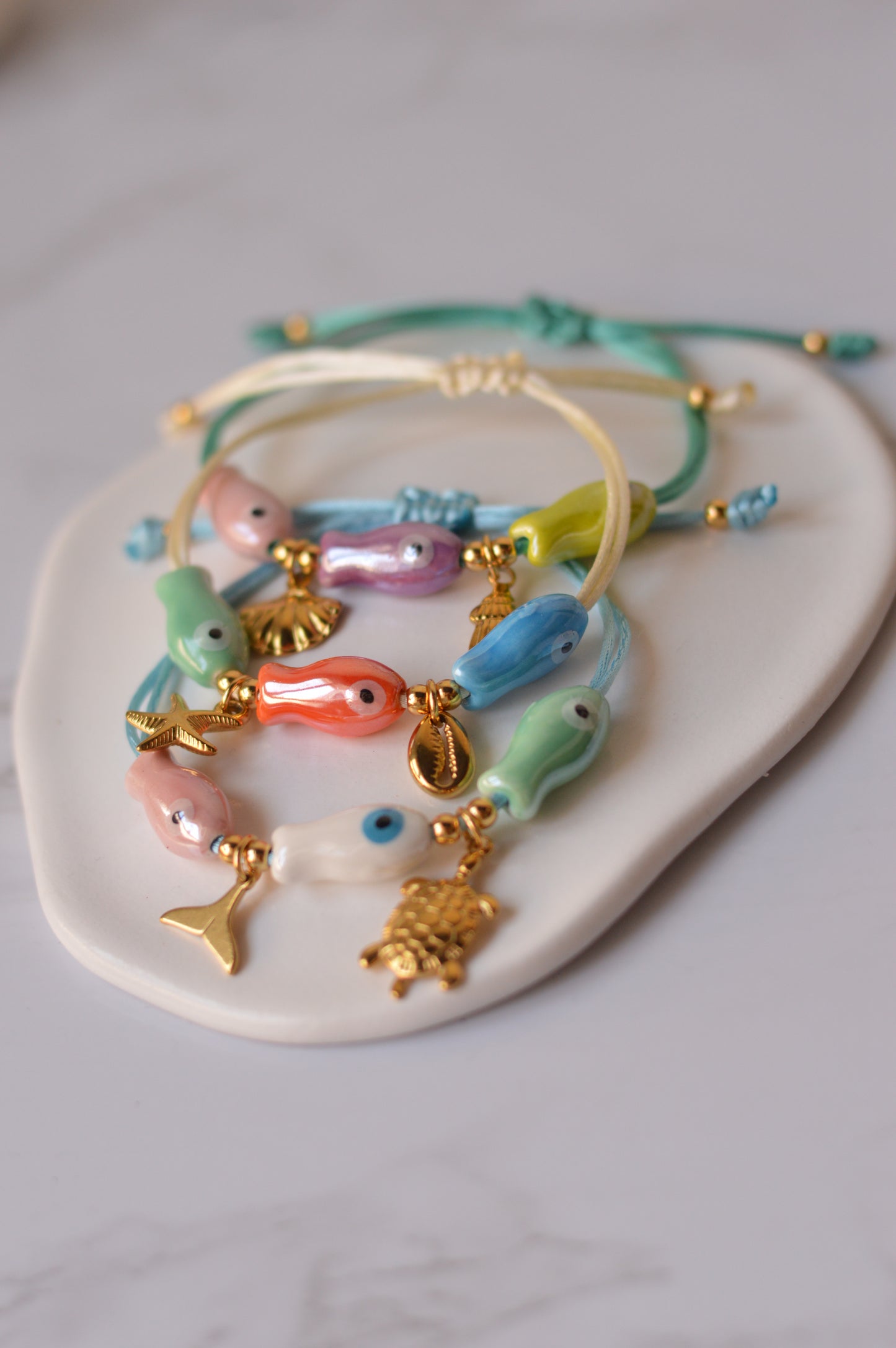 Pulseras "Oceánicas"