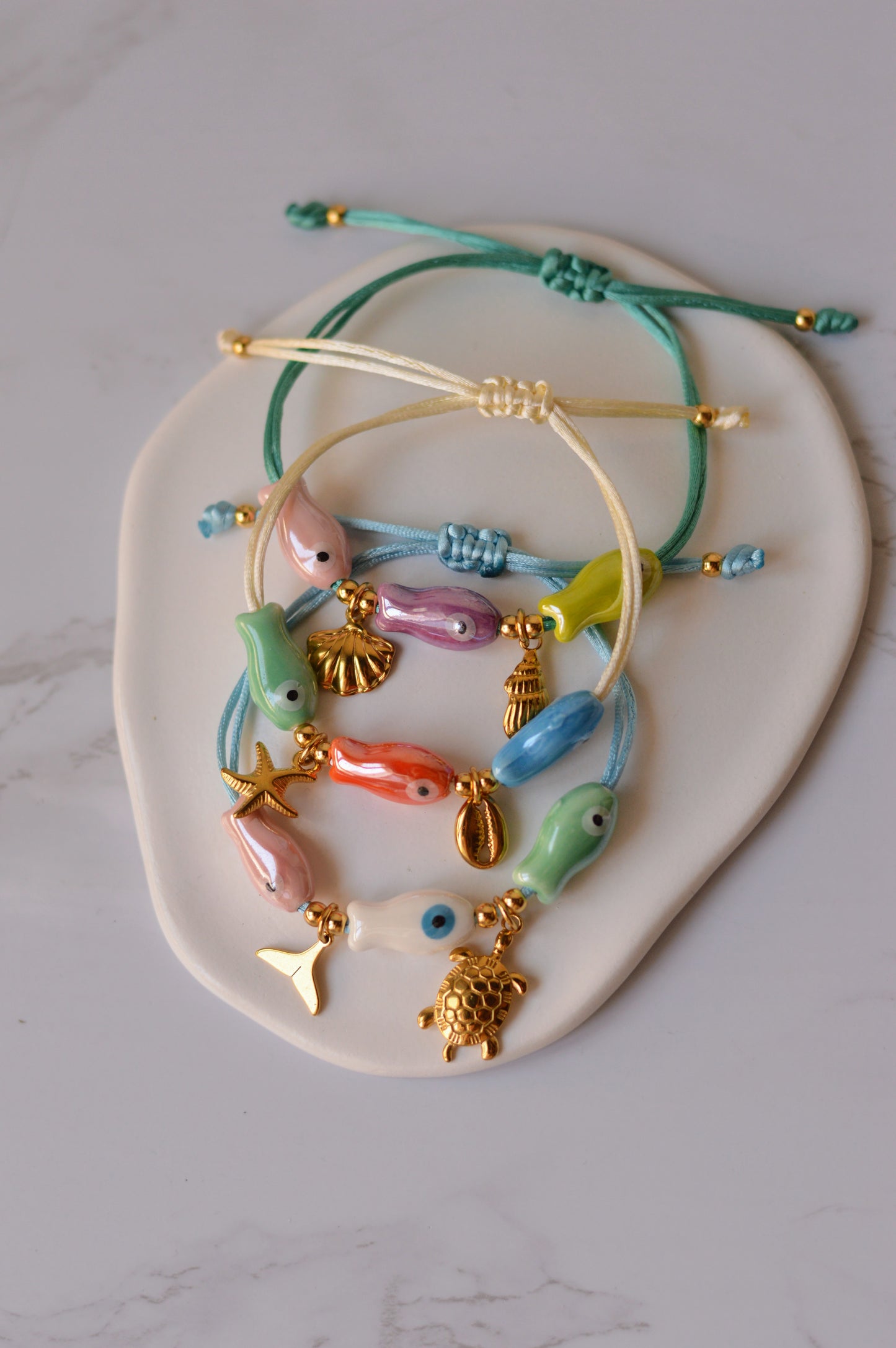 Pulseras "Oceánicas"