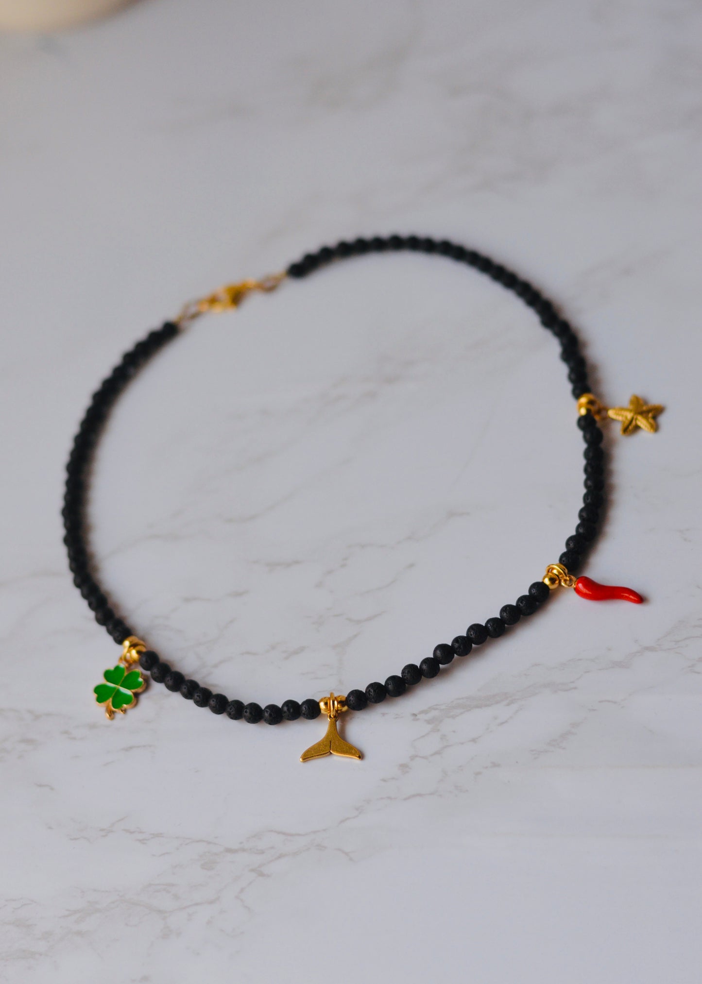 Collar Fuego y Fortuna