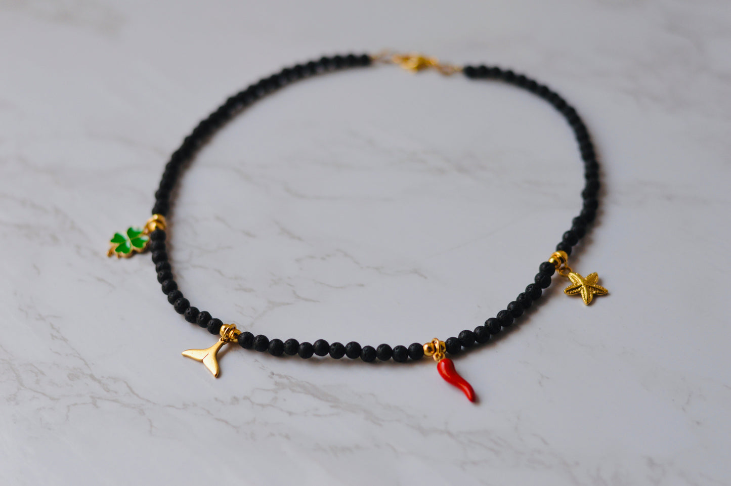 Collar Fuego y Fortuna