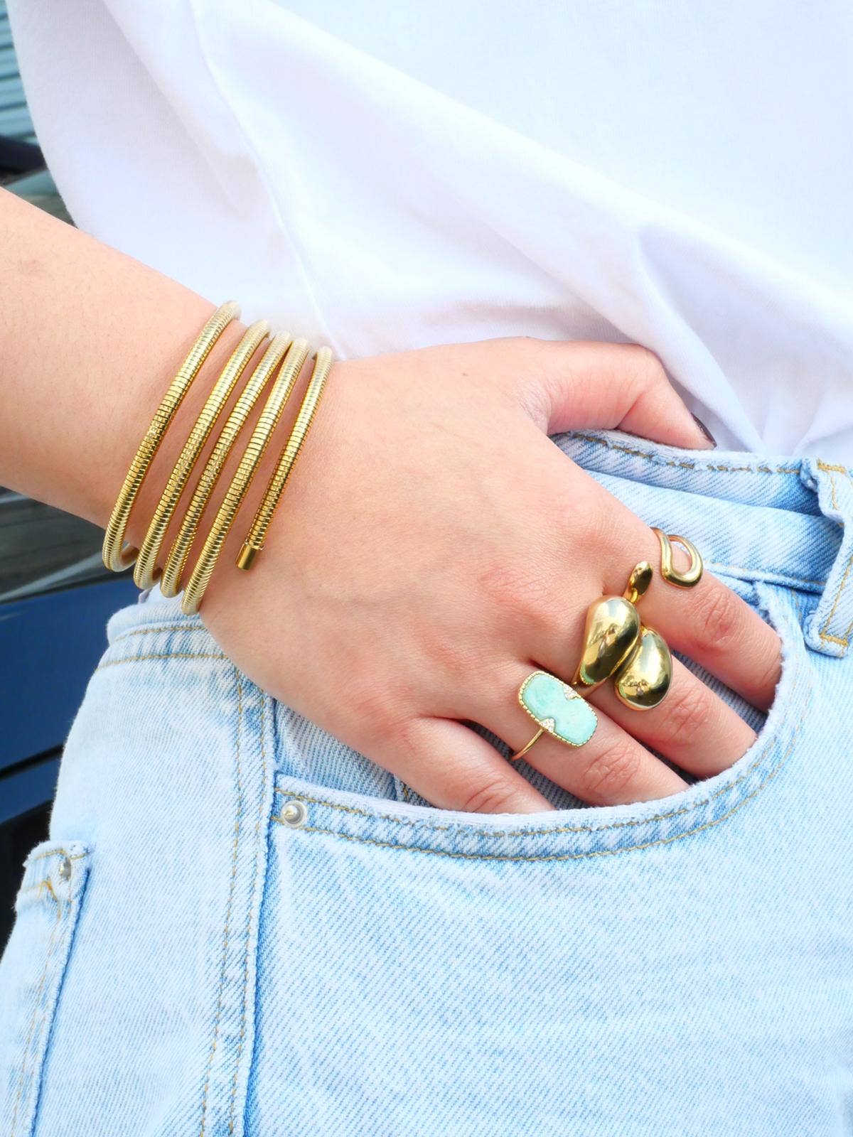 Anillo Benicka: oro o plata