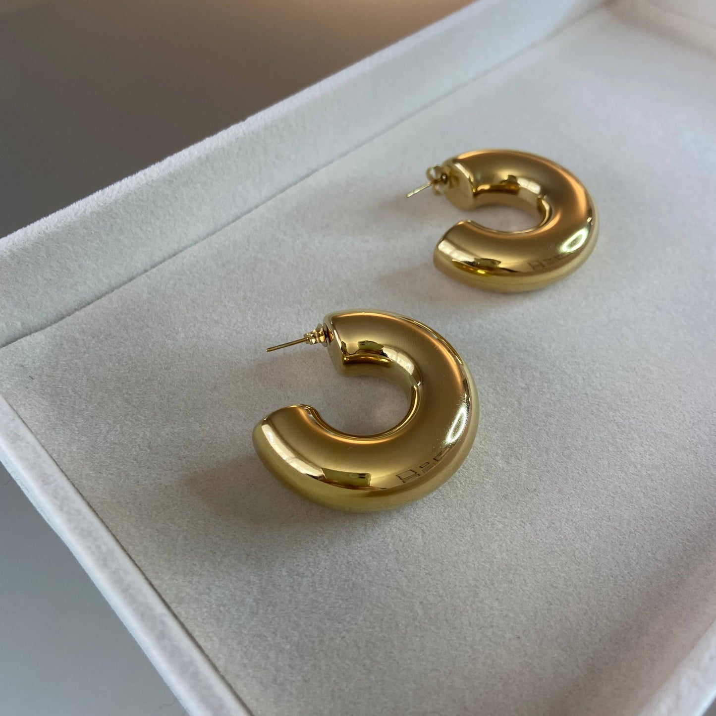 Pendientes Big Hoops: la pareja