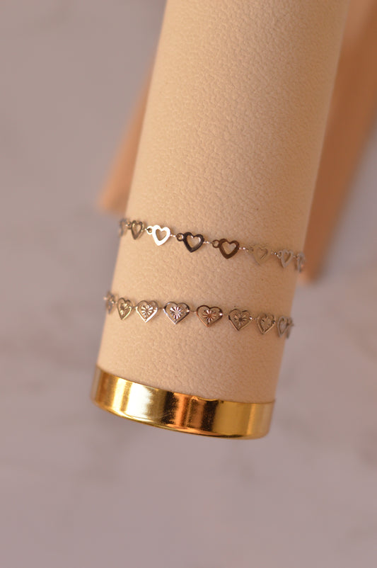 Pulseras Corazón