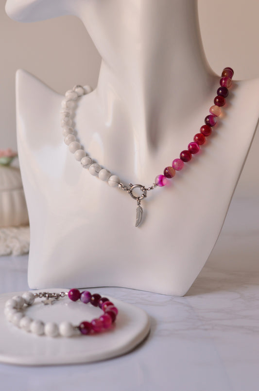 Set de Collar y Pulsera Pasión Serena