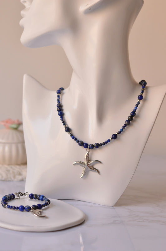 Set de Collar y Pulsera Sueño Marino